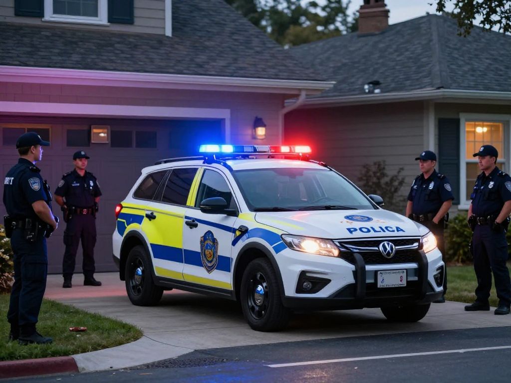 Police taking action during a standoff in Tucson