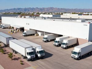 Distribution facility in Phoenix highlighting logistics operations