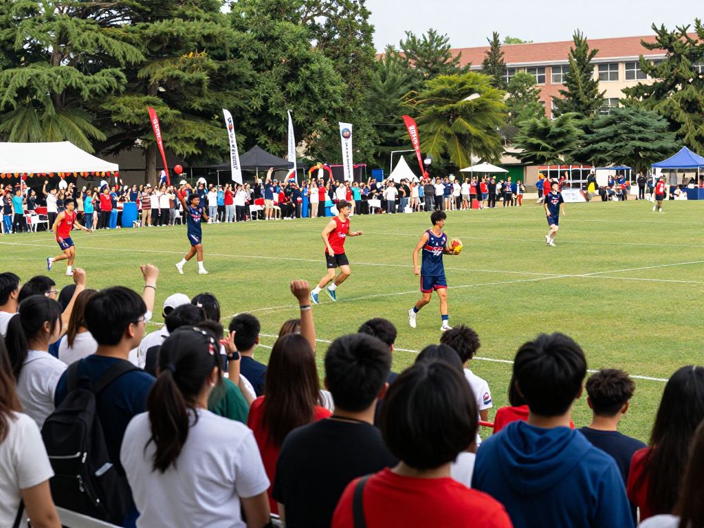 Community gathering during a Yavapai College athletics event