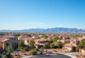 Family-friendly neighborhood in Phoenix, featuring homes and outdoor spaces.