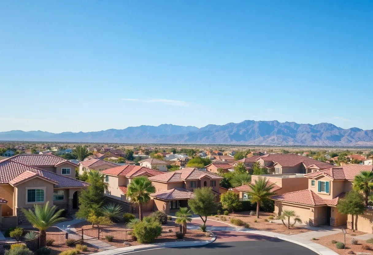 Family-friendly neighborhood in Phoenix, featuring homes and outdoor spaces.
