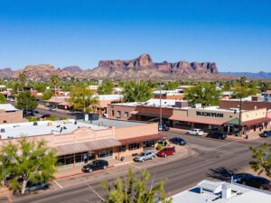 A scenic view of Buckeye, Arizona, symbolizing budget transparency and fiscal responsibility.