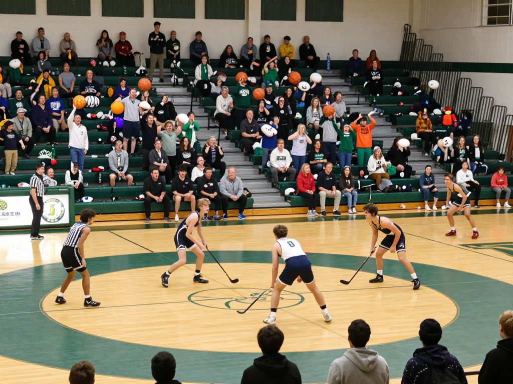 Athletes engaging in high school sports competition in Green Bay