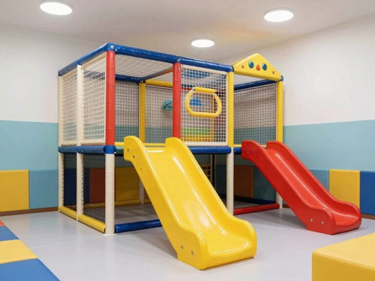 Safe indoor playground for immunocompromised kids at Lily's Pad