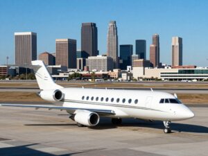 Luxury jets at Phoenix Sky Harbor International Airport