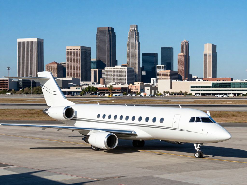 Luxury jets at Phoenix Sky Harbor International Airport