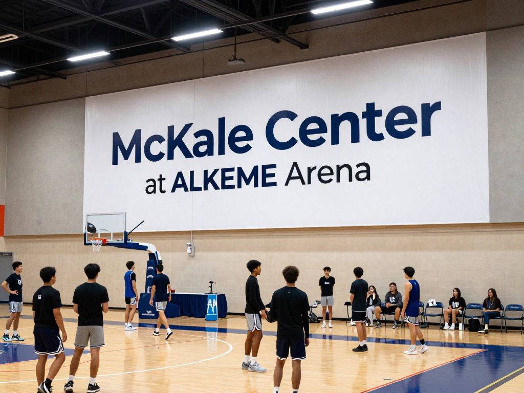McKale Center at ALKEME Arena with students and athletes