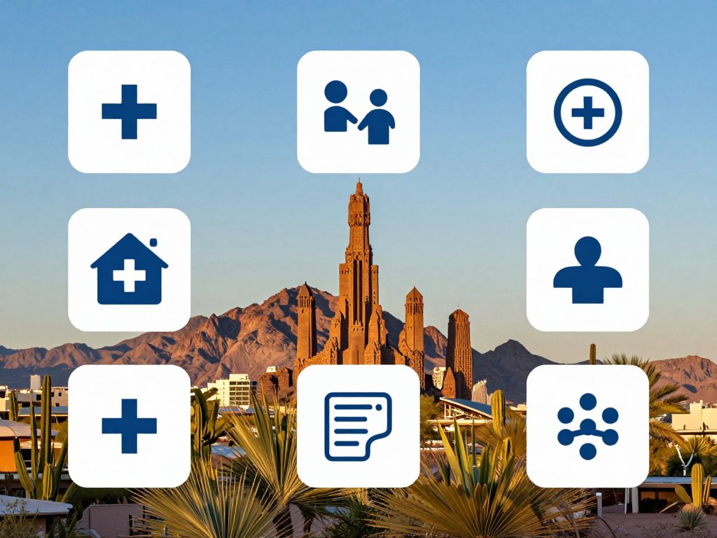 Symbolic representation of medical innovation and philanthropy in Phoenix