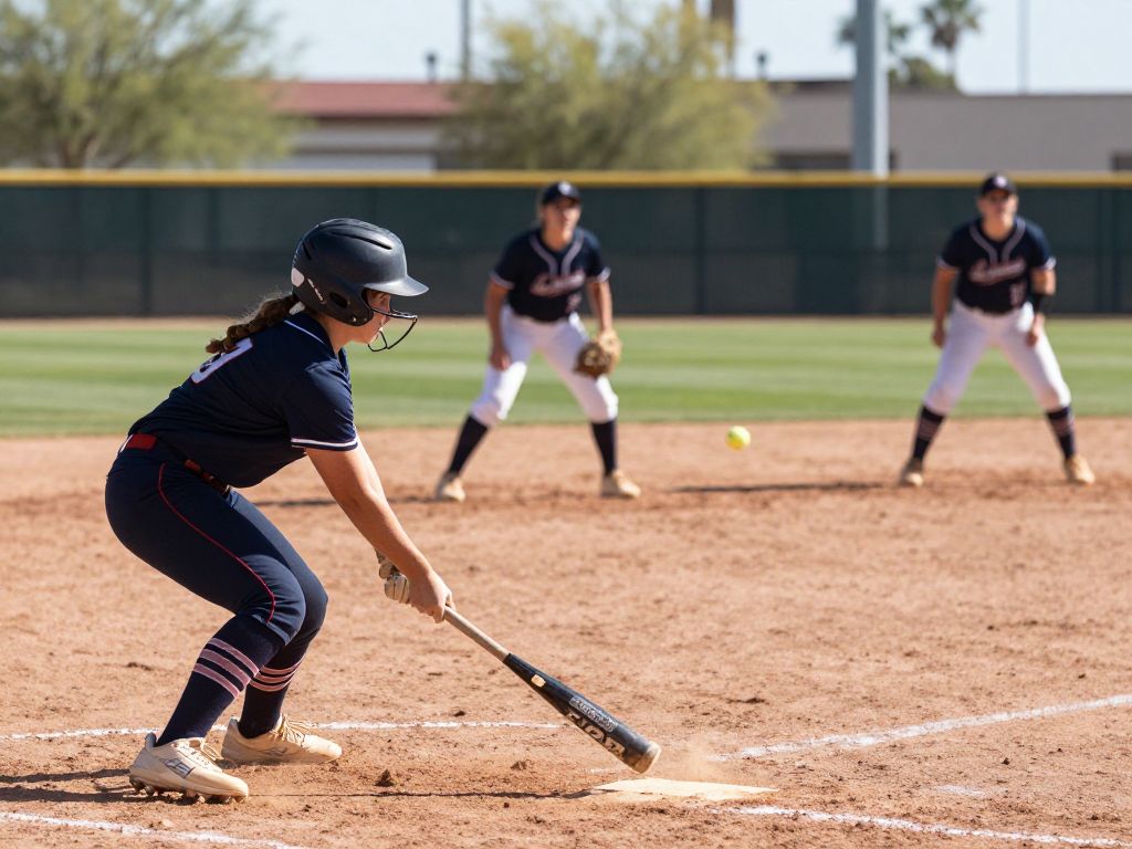 Oklahoma Sooners softball team in action during their season opener