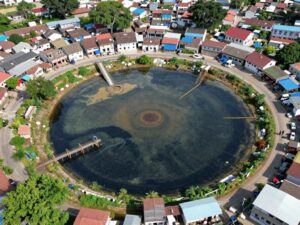 Contaminated water source in Arizona showing community effects.