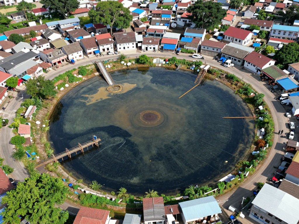 Contaminated water source in Arizona showing community effects.
