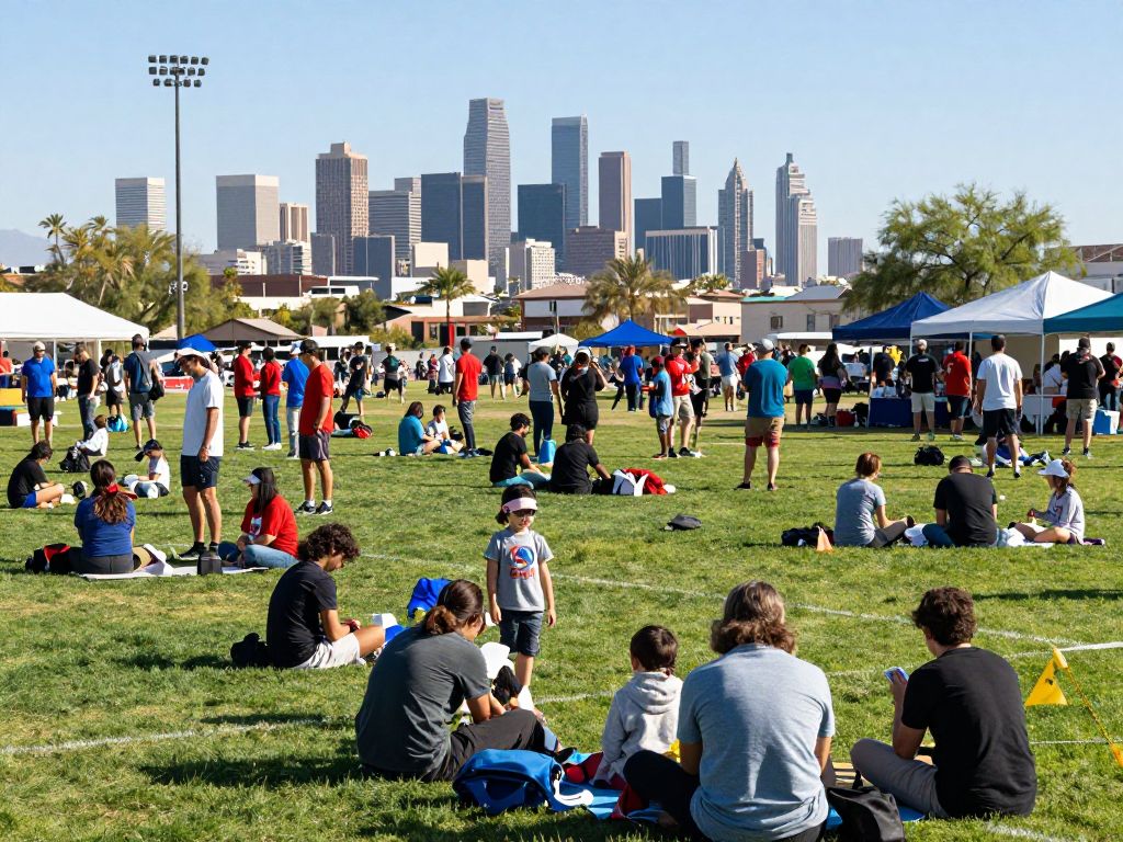 Families enjoying community events in Phoenix