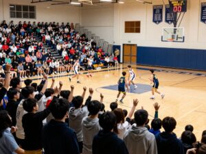 Sunnyslope High School boys basketball team in action