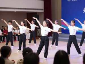 Students performing at the University of Arizona Student Success Showcase