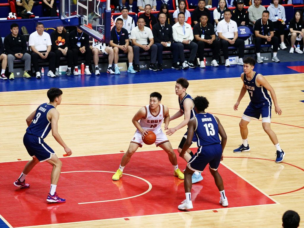 University of Arizona women's basketball team playing a game