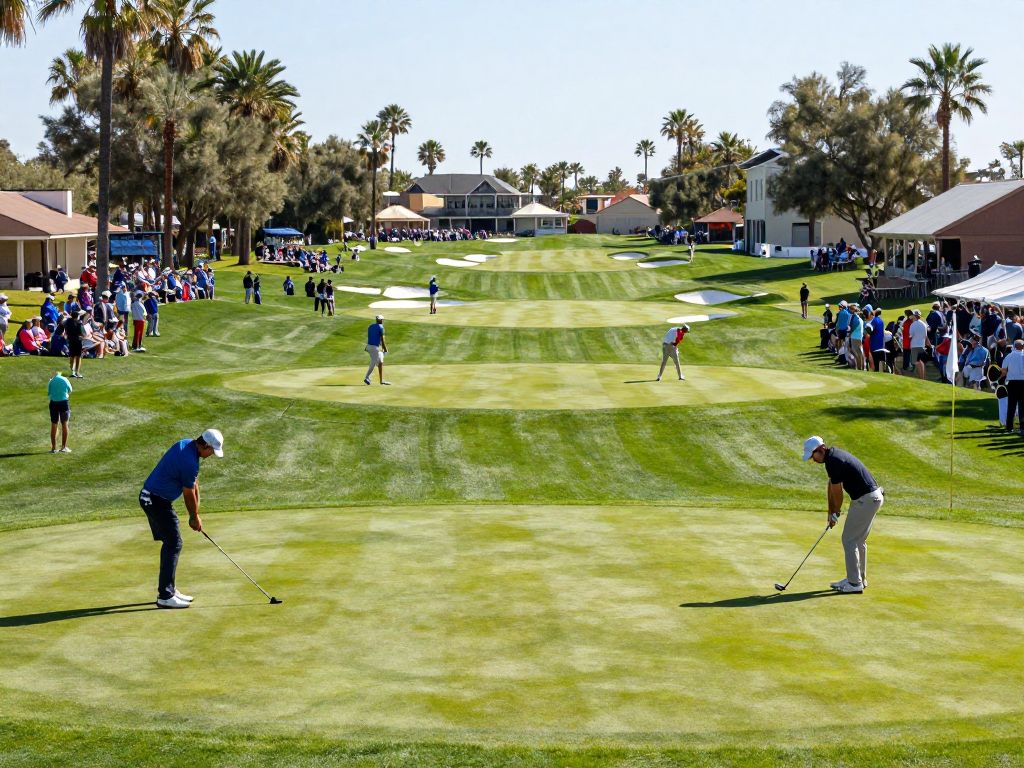Golf fans at the 2026 Waste Management Phoenix Open