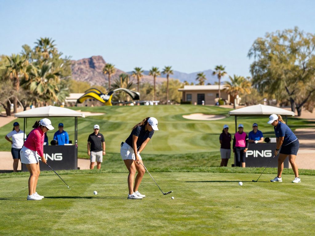 Kansas women's golf team competing at PING ASU Invitational