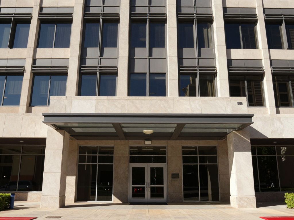 Exterior view of Phoenix City Hall, a modern building, representing the location where the $500,000 settlement was approved.