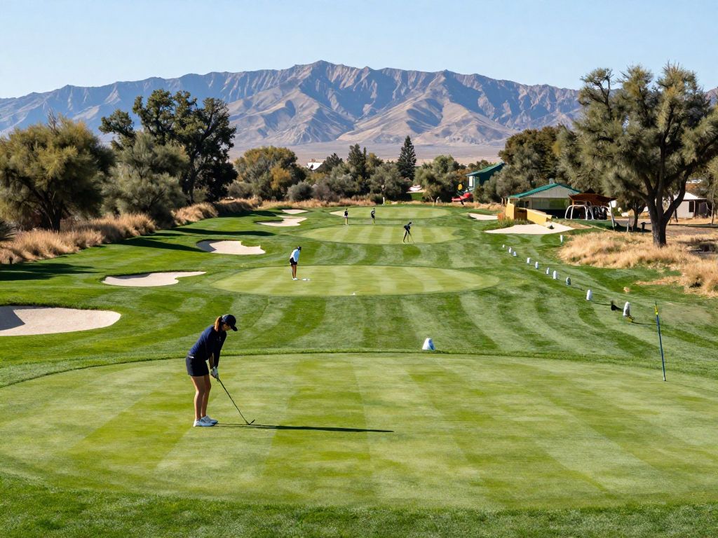 View of Papago Golf Club during the PING ASU Invitational women's golf tournament.