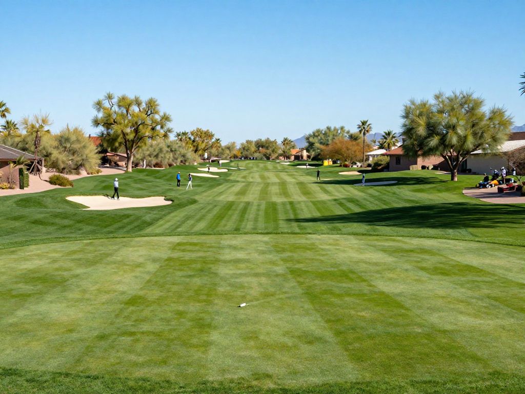 Scenic view of Papago Golf Club during PING/ASU Invitational